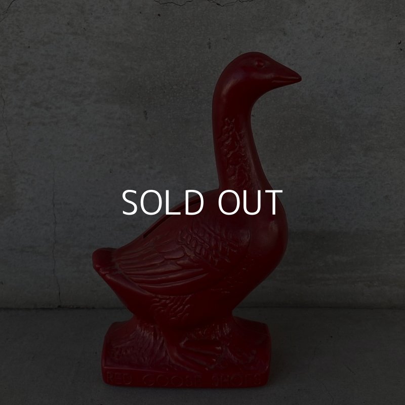 画像4: VINTAGE RED GOOSE SHOES ヴィンテージ コインバンク 貯金箱 / アメリカ ノベルティー 販促 