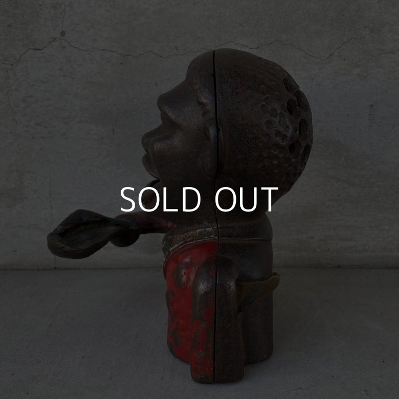 画像4: VINTAGE ANTIQUE JOLLY BANK ヴィンテージ アンティーク ジョリーバンク メカニカルバンク 貯金箱 アメリカ / 鋳物 キャストアイアン コレクタブル