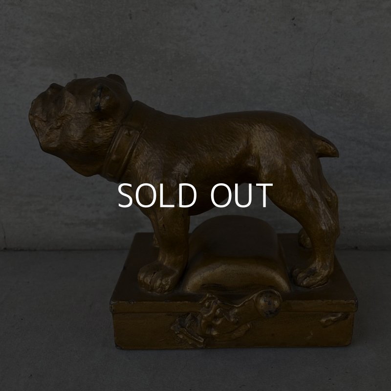 画像5: VINTAGE BULLDOG ELECTRIC OBJET ヴィンテージ ブルドッグ エレクトリック ペーパーウエイト オブジェ / アメリカ 鋳物 企業物 販促 ノベルティー