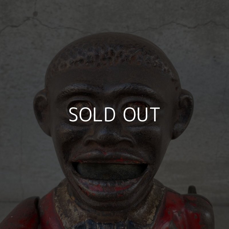 画像6: VINTAGE ANTIQUE JOLLY BANK ヴィンテージ アンティーク ジョリーバンク メカニカルバンク 貯金箱 アメリカ / 鋳物 キャストアイアン コレクタブル