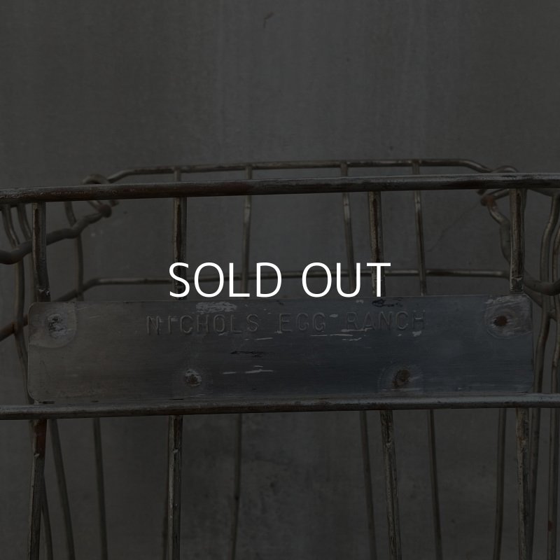 画像6: VINTAGE ヴィンテージ ワイヤーバスケット アイアン / アメリカ インダストリアル ガレージ 収納 什器 (2)