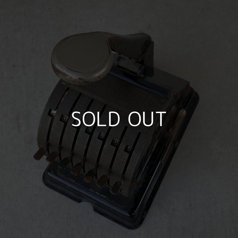 画像6: VINTAGE HEDMAN MFG.CO CHECK WRITER ヴィンテージ チェックライター シカゴ