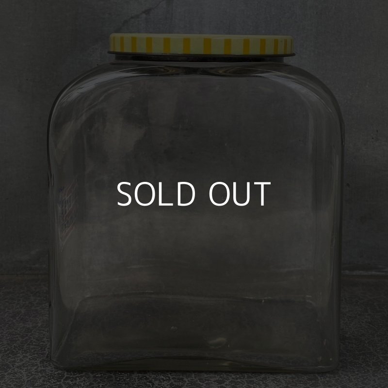 画像5: VINTAGE PLANTERS社 MR.PEANUT JAR ヴィンテージ ミスターピーナッツ ジャー 瓶 / アメリカ コレクタブル オブジェ