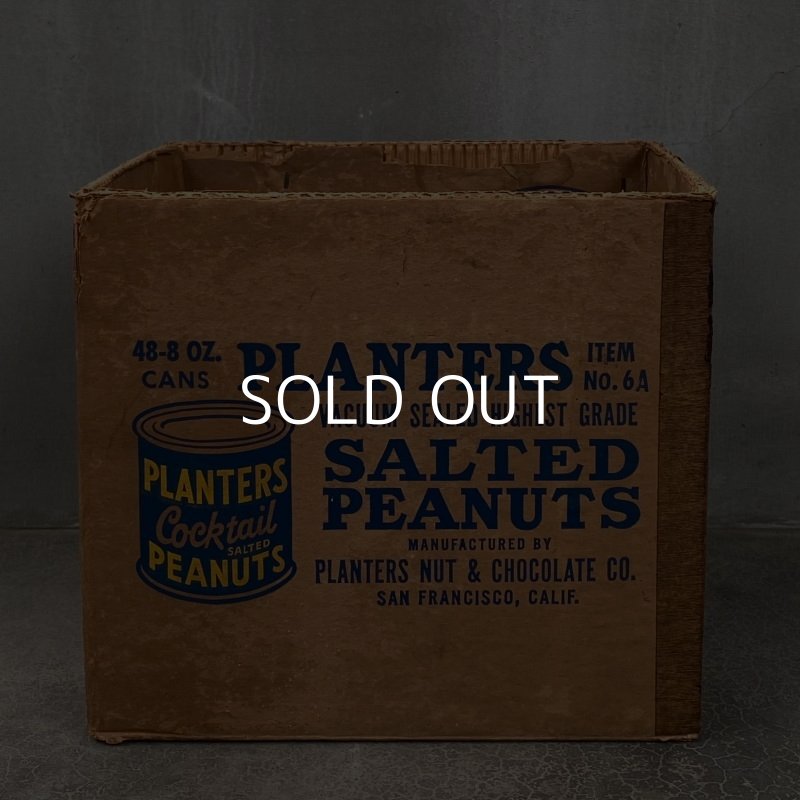 画像5: VINTAGE PLANTERS社 MR.PEANUT ヴィンテージ ミスターピーナッツ 箱 ボックス / アメリカ コレクタブル オブジェ