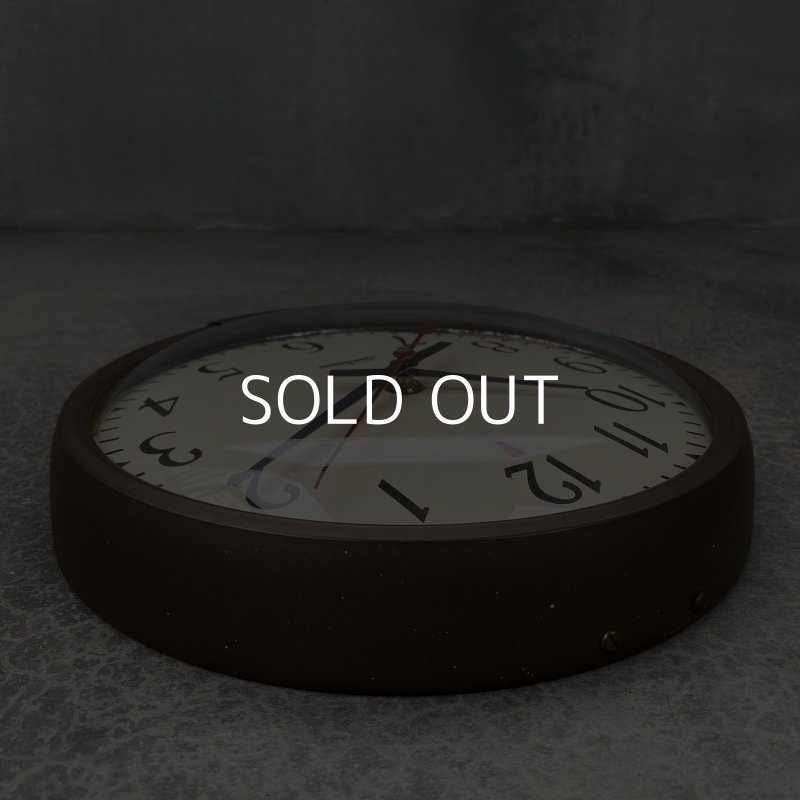 画像4: VINTAGE SUNBEAM WALL CLOCK ヴィンテージ サンビーム ウォールクロック / アメリカ 掛け時計 スクールクロック インダストリアル