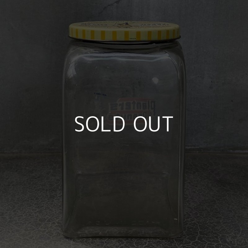 画像3: VINTAGE PLANTERS社 MR.PEANUT JAR ヴィンテージ ミスターピーナッツ ジャー 瓶 / アメリカ コレクタブル オブジェ