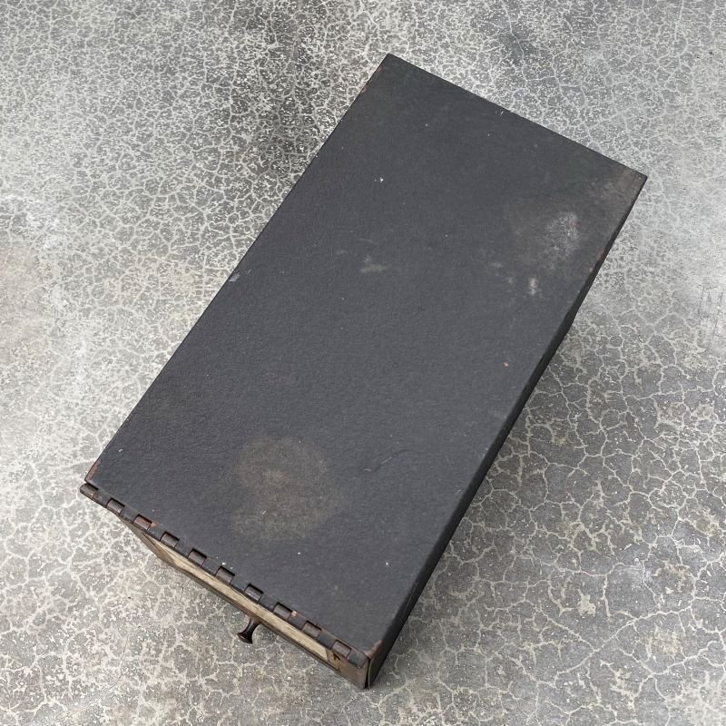 画像6: VINTAGE ANTIQUE DRUGPAK ヴィンテージ アンティーク メディカルキャビネット ファイルケース / インテリア ディスプレイ ボックス 薬局 医療用 箱 アメリカ