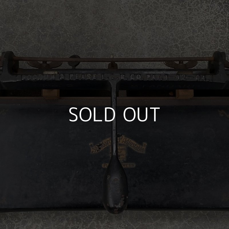 画像7: VINTAGE STANDARD PUNCH ヴィンテージ アイアン 穴あけパンチ / US INDUSTRIAL STATIONERY アメリカ アイアン 工業用 文房具