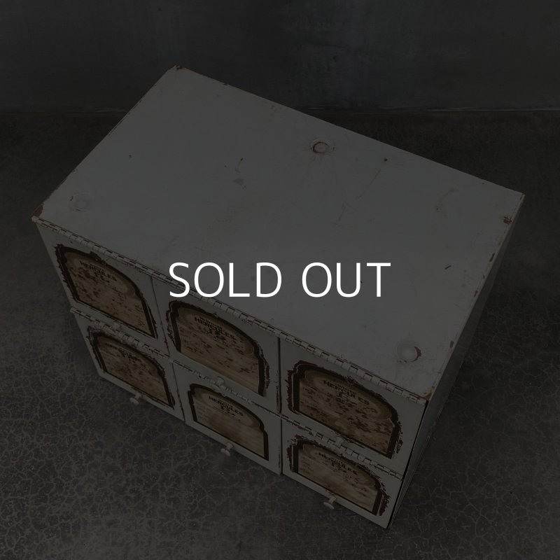 画像6: VINTAGE HERCULES RX RECORD FILE ヴィンテージ ヘラクレス メディカルキャビネット / アメリカ ファイルケース 什器 