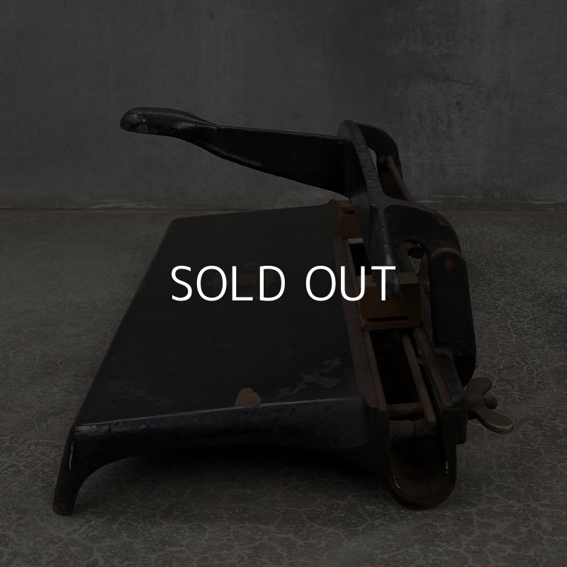 画像3: VINTAGE STANDARD PUNCH ヴィンテージ アイアン 穴あけパンチ / US INDUSTRIAL STATIONERY アメリカ アイアン 工業用 文房具