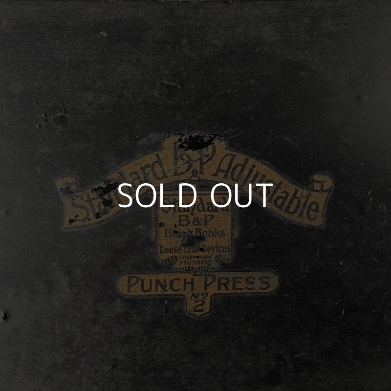 画像6: VINTAGE STANDARD PUNCH ヴィンテージ アイアン 穴あけパンチ / US INDUSTRIAL STATIONERY アメリカ アイアン 工業用 文房具