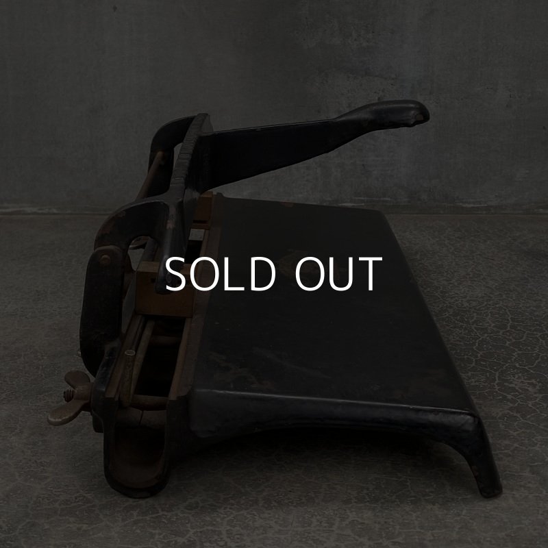 画像4: VINTAGE STANDARD PUNCH ヴィンテージ アイアン 穴あけパンチ / US INDUSTRIAL STATIONERY アメリカ アイアン 工業用 文房具