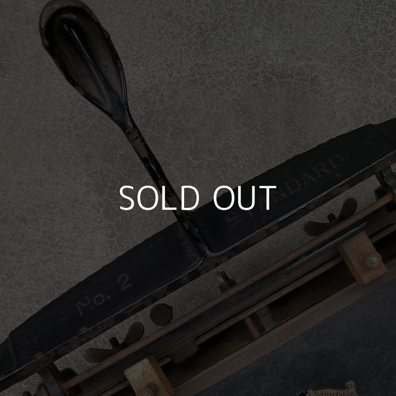 画像8: VINTAGE STANDARD PUNCH ヴィンテージ アイアン 穴あけパンチ / US INDUSTRIAL STATIONERY アメリカ アイアン 工業用 文房具