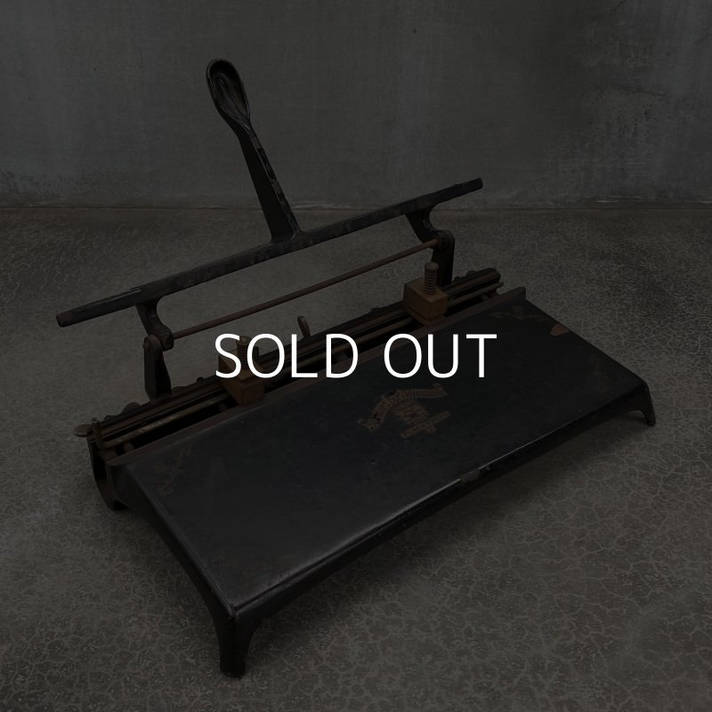 画像9: VINTAGE STANDARD PUNCH ヴィンテージ アイアン 穴あけパンチ / US INDUSTRIAL STATIONERY アメリカ アイアン 工業用 文房具