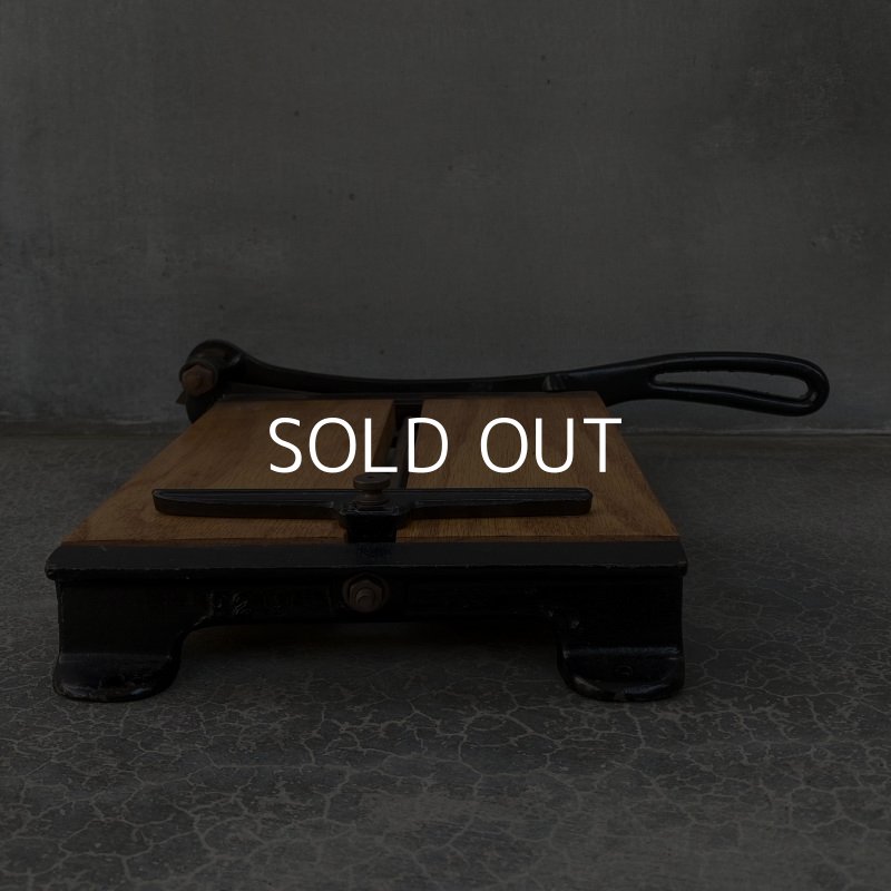 画像5: VINTAGE CUTTING MACHINE ヴィンテージ 裁断機 写真 アメリカ / インテリア オブジェ 店舗 什器