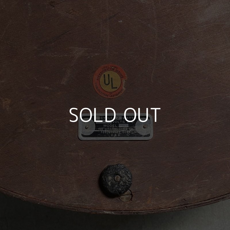 画像7: VINTAGE ANTIQUES SESSIONS WALL CLOCK ヴィンテージ アンティーク ウォールクロック / アメリカ 掛け時計 スクールクロック インダストリアル