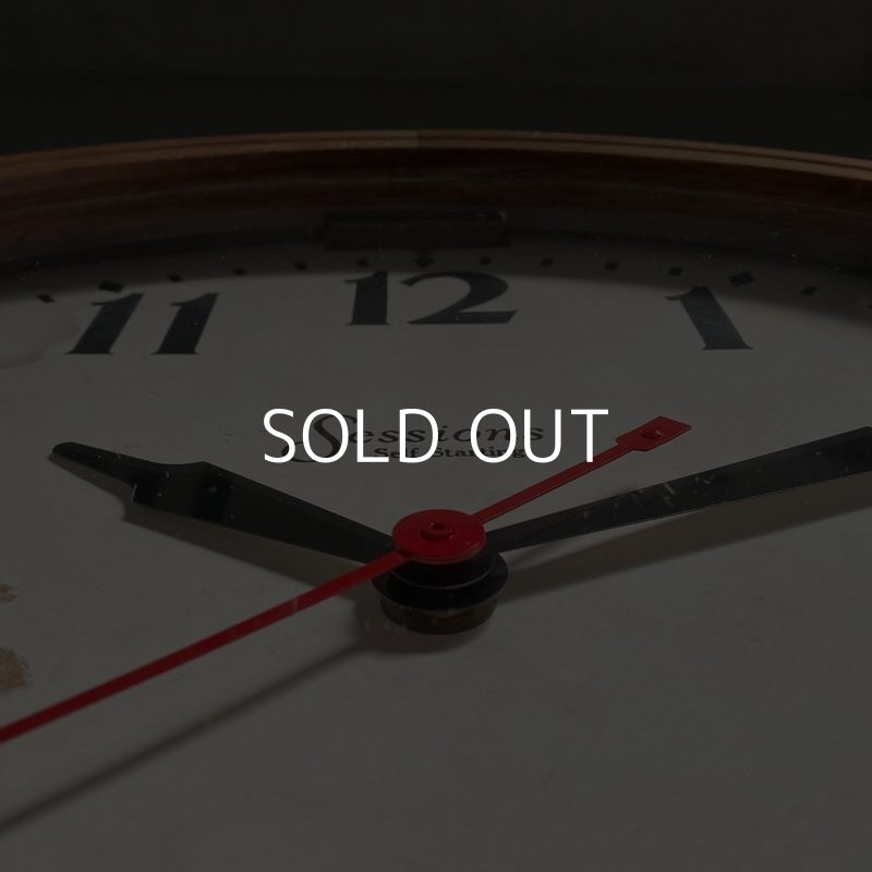 画像6: VINTAGE ANTIQUES SESSIONS WALL CLOCK ヴィンテージ アンティーク ウォールクロック / アメリカ 掛け時計 スクールクロック インダストリアル