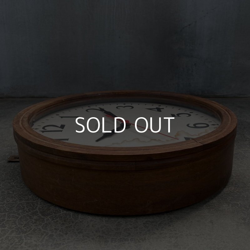 画像4: VINTAGE ANTIQUES SESSIONS WALL CLOCK ヴィンテージ アンティーク ウォールクロック / アメリカ 掛け時計 スクールクロック インダストリアル