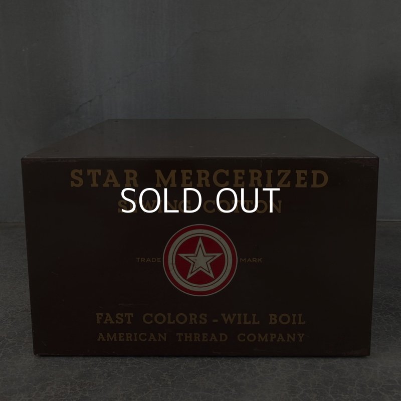 画像4: VINTAGE STAR MERCERIZED ヴィンテージ アメリカ 糸 キャビネット / 什器 棚 店舗 アドバタイジング