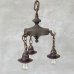 画像2: VINTAGE ANTIQUE LAMP ヴィンテージ アンティーク シャンデリア ランプ アメリカ / インダストリアル コレクタブル ペンダントランプ シーリングランプ 吊り下げランプ 照明 (2)