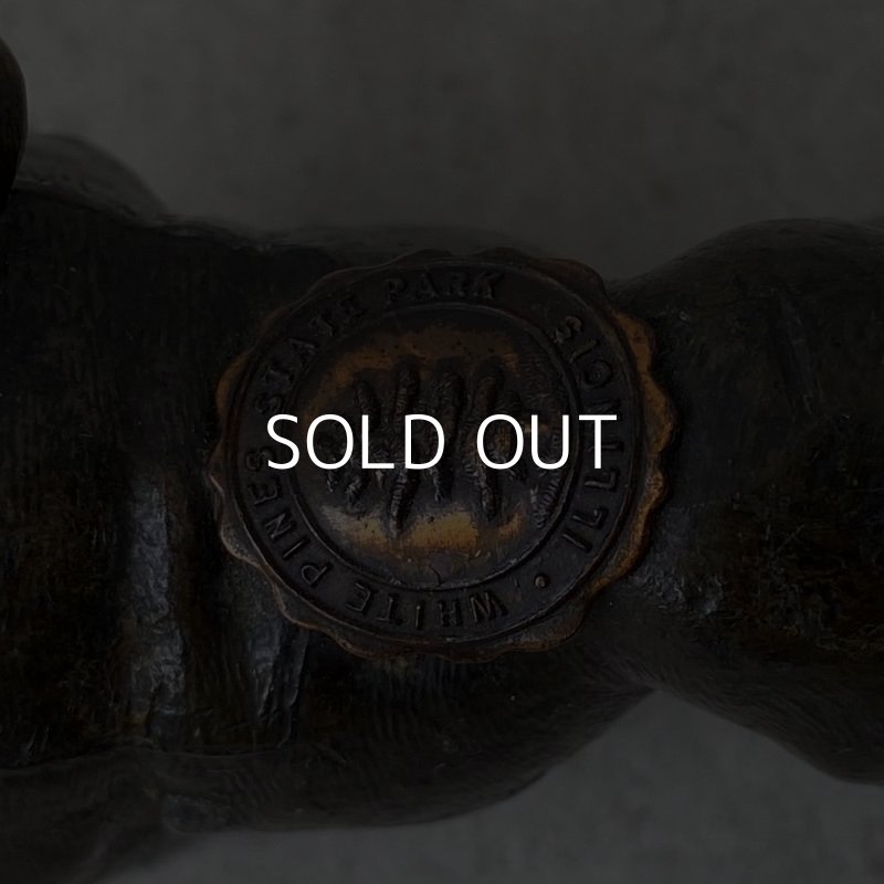 画像8: VINTAGE ANTIQUE WHITE PINES STATE PARK BULLDOG ヴィンテージ アンティーク ブルドッグ アメリカ / オブジェ ペーパーウェイト 置物 犬 雑貨