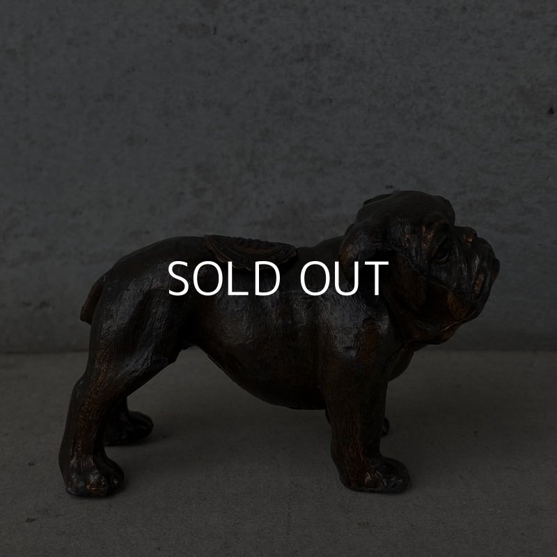 画像4: VINTAGE ANTIQUE WHITE PINES STATE PARK BULLDOG ヴィンテージ アンティーク ブルドッグ アメリカ / オブジェ ペーパーウェイト 置物 犬 雑貨