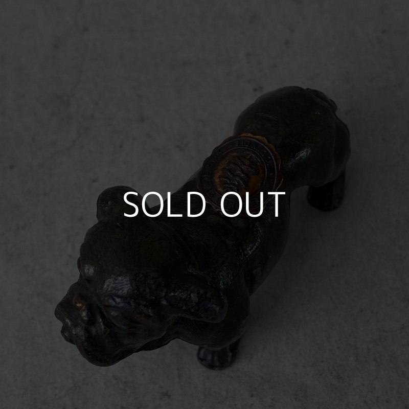 画像6: VINTAGE ANTIQUE WHITE PINES STATE PARK BULLDOG ヴィンテージ アンティーク ブルドッグ アメリカ / オブジェ ペーパーウェイト 置物 犬 雑貨