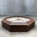 画像6: VINTAGE ANTIQUE NEW HEAVEN CLOCK CO.  WALL CLOCK ヴィンテージ アンティーク ウォールクロック / アメリカ 掛け時計 インダストリアル 八角形 木製