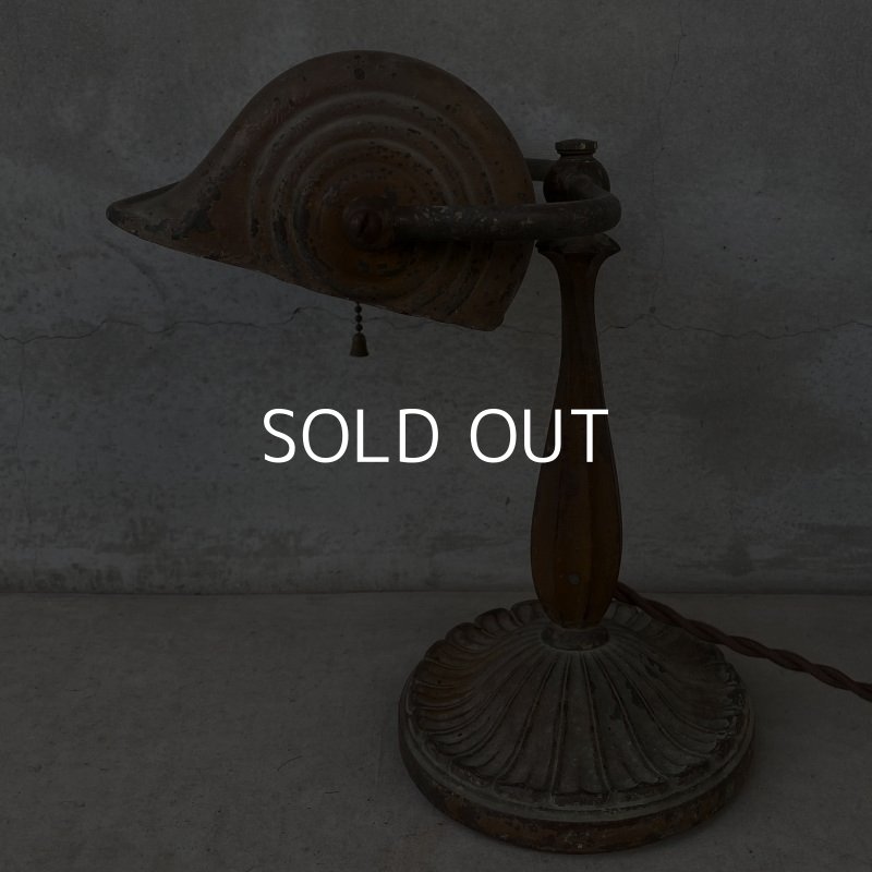 画像4: VINTAGE ANTIQUE DESK LAMP STAND LAMP ヴィンテージ アンティーク デスクランプ スタンドランプ アメリカ / 照明 卓上ランプ インテリア