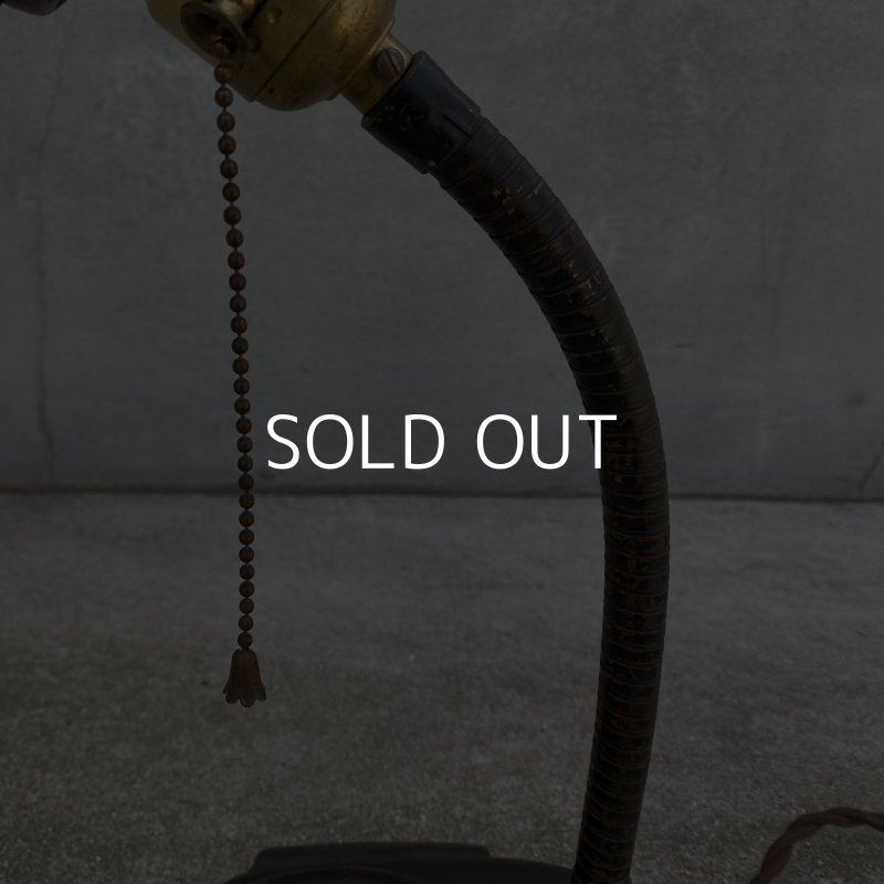 画像7: VINTAGE DESKLAMP ヴィンテージ デスクランプ スタンドランプ 卓上ライト アメリカ / インダストリアル ミルクガラス 照明