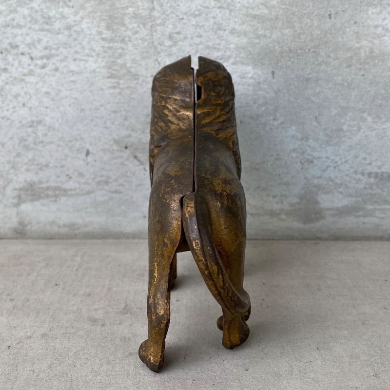 画像3: VINTAGE COINBANK PIGGY BANK LION ヴィンテージ 貯金箱 コインバンク ライオン アメリカ / コレクタブル オブジェ 動物