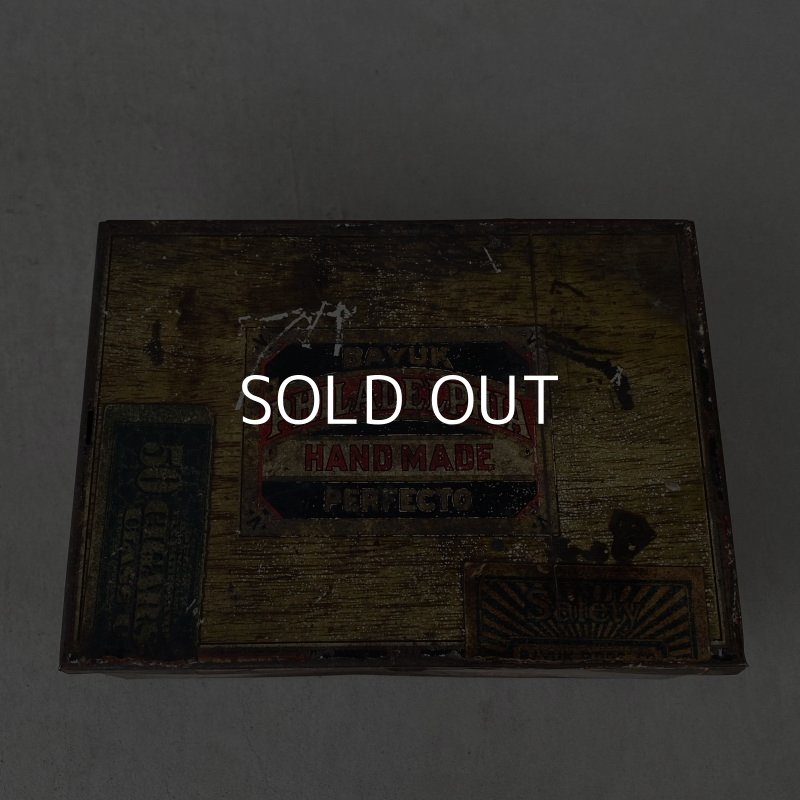 画像6: VINTAGE ANTIQUE CIGAR TIN PHILADELPHIA HANDMADE PERFECTO ヴィンテージ たばこ アメリカ / コレクタブル 煙草 缶 BOX