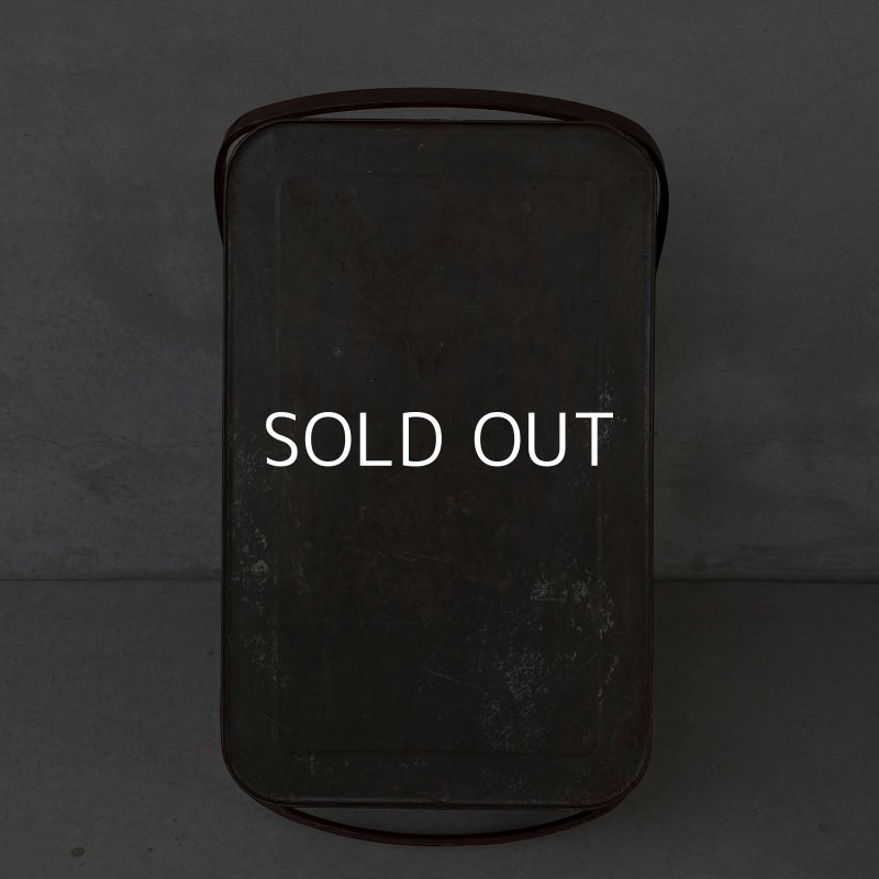 画像7: VINTAGE ANTIQUE TIN BASKET ヴィンテージ バスケット アメリカ / インテリア アウトドア 収納 缶 BOX