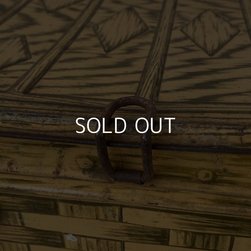 画像8: VINTAGE ANTIQUE TIN BASKET ヴィンテージ バスケット アメリカ / インテリア アウトドア 収納 缶 BOX