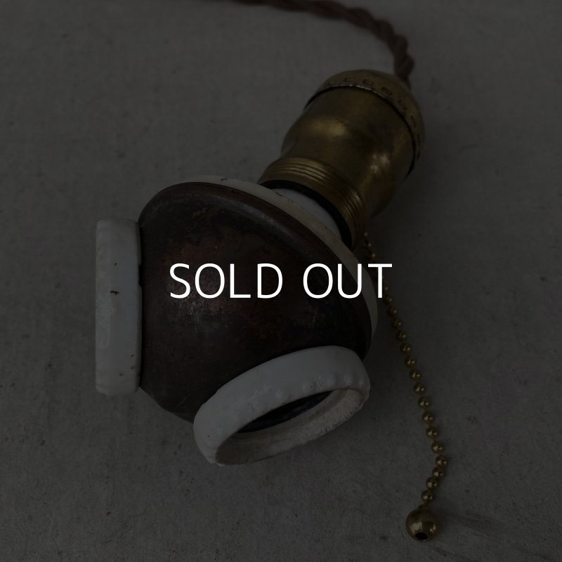 画像4: VINTAGE ANTIQUE BENJAMIN LAMP ヴィンテージ アンティーク ベンジャミンソケットランプ アメリカ / インダストリアル コレクタブル シーリングランプ ペンダントランプ 照明