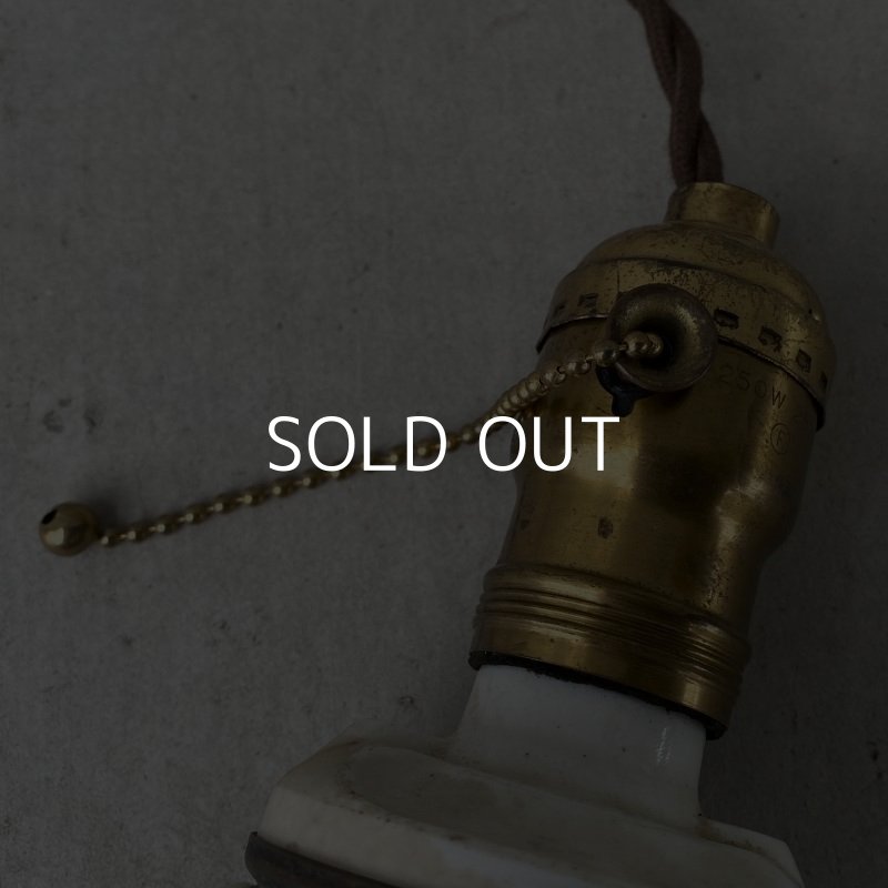 画像6: VINTAGE ANTIQUE BENJAMIN LAMP ヴィンテージ アンティーク ベンジャミンソケットランプ アメリカ / インダストリアル コレクタブル シーリングランプ ペンダントランプ 照明