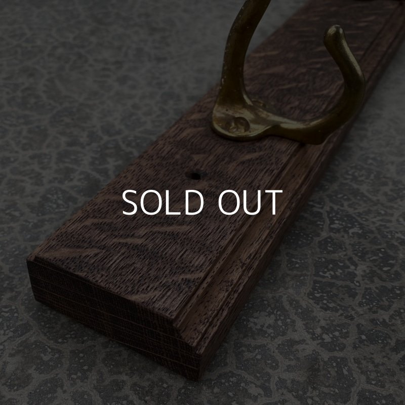 画像4: RUST LEATHER ラストレザー オリジナル ウォールフック 壁掛けフック コートハンガー ウォーク ヴィンテージフック 真鍮