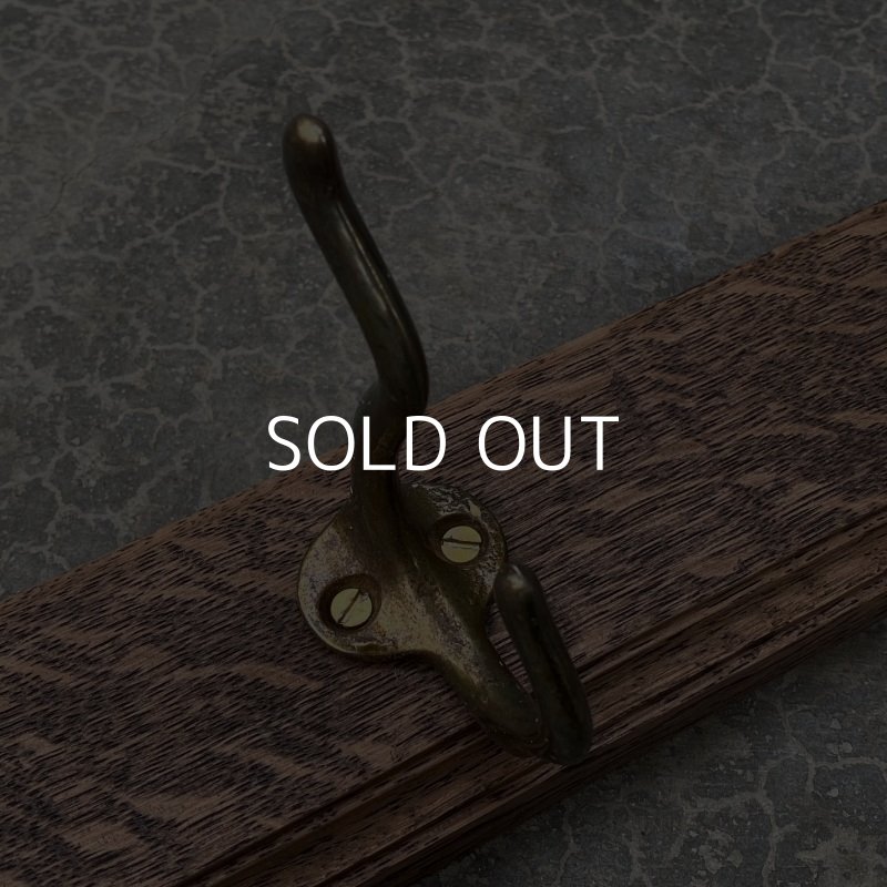 画像5: RUST LEATHER ラストレザー オリジナル ウォールフック 壁掛けフック コートハンガー ウォーク ヴィンテージフック 真鍮