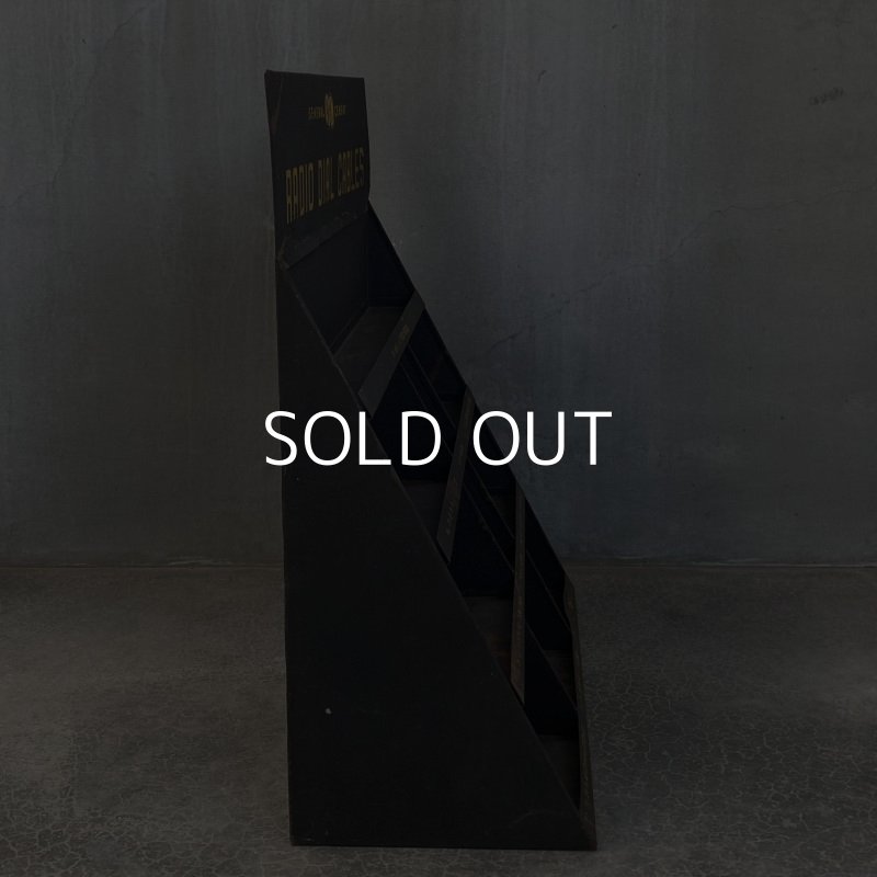 画像4: VINTAGE GENERAL CEMENT RADIO DIAL CABLES ヴィンテージ ディスプレイ棚 アメリカ / インダストリアル 陳列 棚 店舗 什器