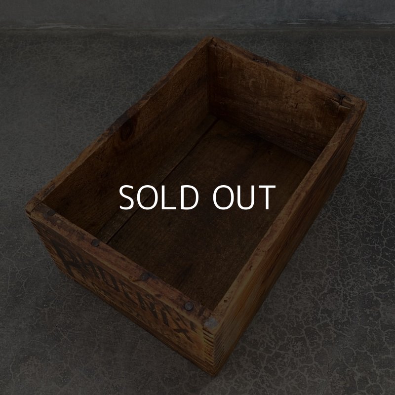 画像6: VINTAGE ANTIQUE PHOENIX MFG CO. TOE CALKS ヴィンテージ ウッドボックス 木箱 アメリカ / インテリア 収納 店舗什器