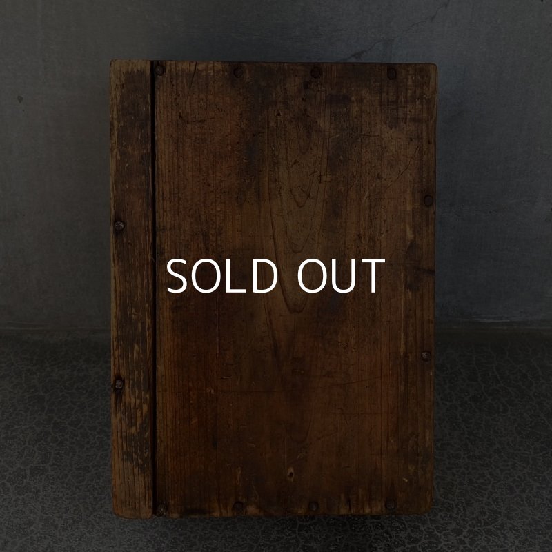 画像7: VINTAGE ANTIQUE PHOENIX MFG CO. TOE CALKS ヴィンテージ ウッドボックス 木箱 アメリカ / インテリア 収納 店舗什器