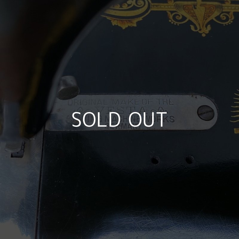 画像8: VINTAGE ANTIQUE VESTA SEWINGMACHINE ヴィンテージ アンティーク 手回しミシン ドイツ / インテリア オブジェ 店舗什器