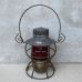 画像1: VINTAGE ANTIQUE DRESSEL RAILROAD LANTERN ヴィンテージ アンティーク ドレッセル レイルロード ランタン オイルランプ アメリカ / キャンプ アウトドア 赤ホヤ (1)