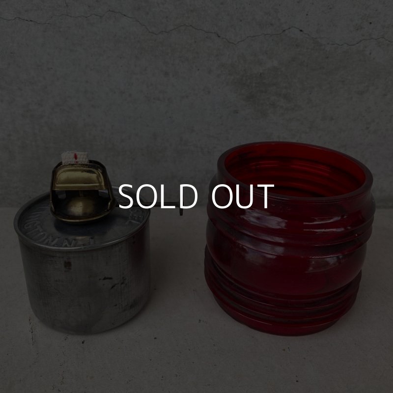 画像8: VINTAGE ANTIQUE DRESSEL RAILROAD LANTERN ヴィンテージ アンティーク ドレッセル レイルロード ランタン オイルランプ アメリカ / キャンプ アウトドア 赤ホヤ