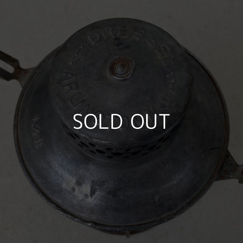 画像5: VINTAGE ANTIQUE DRESSEL RAILROAD LANTERN ヴィンテージ アンティーク ドレッセル レイルロード ランタン オイルランプ アメリカ / キャンプ アウトドア 赤ホヤ