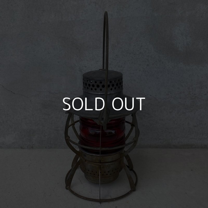 画像3: VINTAGE ANTIQUE DRESSEL RAILROAD LANTERN ヴィンテージ アンティーク ドレッセル レイルロード ランタン オイルランプ アメリカ / キャンプ アウトドア 赤ホヤ