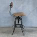 画像3: VINTAGE ANTIQUE TOLEDO ヴィンテージ アンティーク トレド ドラフティングチェア 椅子 アメリカ / インダストリアル ウッド 家具 木製 店舗 什器