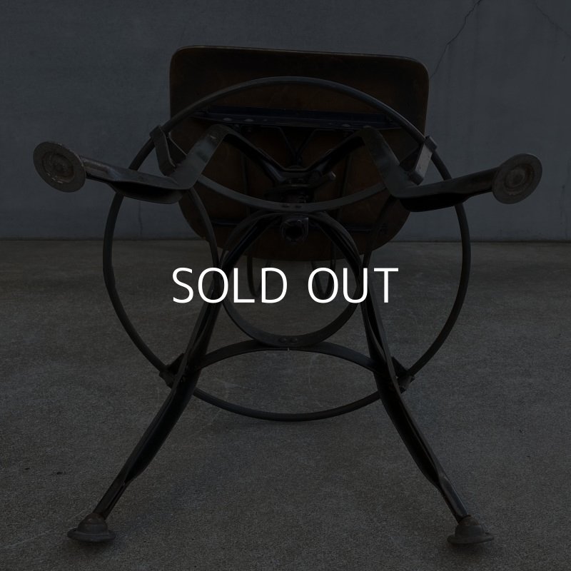 画像11: VINTAGE ANTIQUE TOLEDO ヴィンテージ アンティーク トレド ドラフティングチェア 椅子 アメリカ / インダストリアル ウッド 家具 木製 店舗 什器