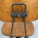 画像7: VINTAGE ANTIQUE TOLEDO ヴィンテージ アンティーク トレド ドラフティングチェア 椅子 アメリカ / インダストリアル ウッド 家具 木製 店舗 什器