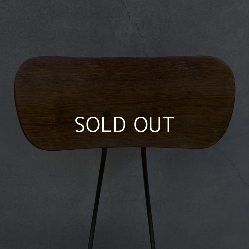 画像5: VINTAGE ANTIQUE TOLEDO ヴィンテージ アンティーク トレド ドラフティングチェア 椅子 アメリカ / インダストリアル ウッド 家具 木製 店舗 什器